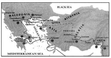 Map of Macedonia